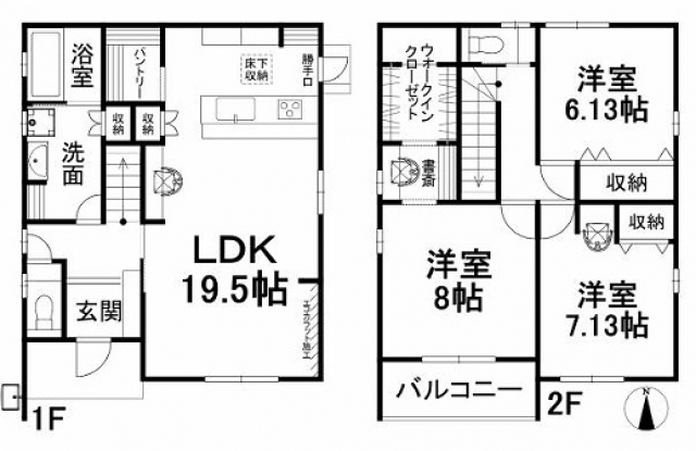 石風呂町新築戸建1号棟